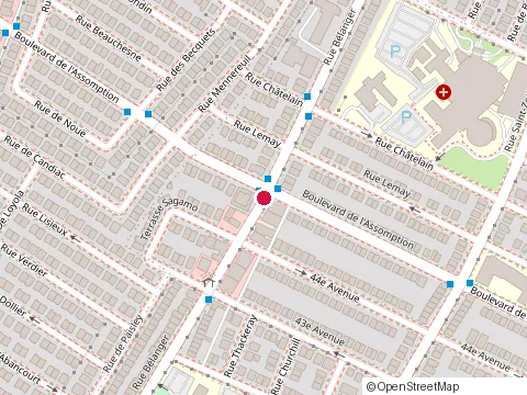 Location of Construction Fmg at 5430 Rue Belanger, Montréal
