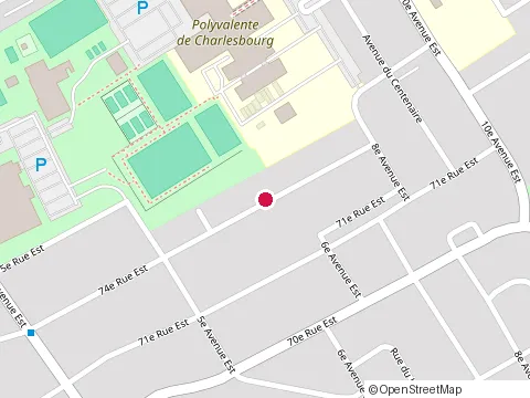 Location of Construction François Côté at 645 74E Rue E, Québec