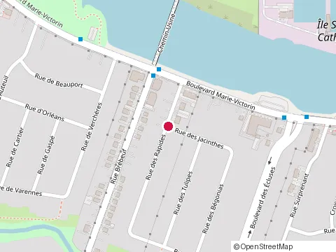 Location of Construction François Goyette Inc. at 4900 Rue des Jacinthes, Sainte-Catherine