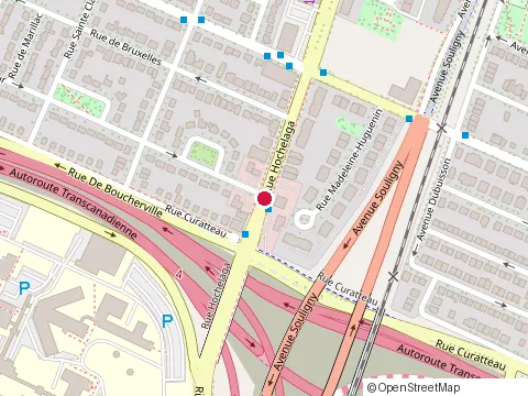 Location of Construction Frank Catania & Associés at 7707 Rue Hochelaga, Montréal