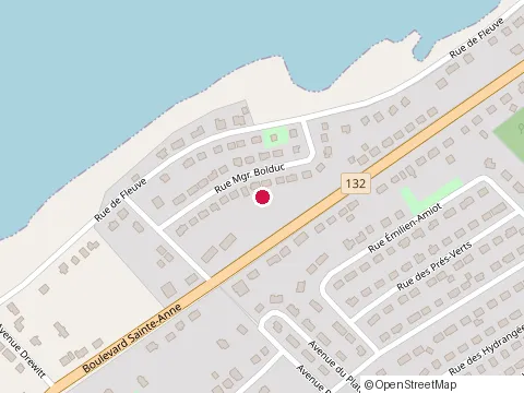 Location of Construction G Lepage Inc at 585 Bd Sainte-Anne, Rimouski