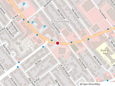 Location of Construction Gab Inc at 643 Bd Curé-Labelle, Laval
