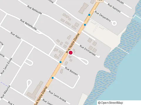 Location of Construction Gabriel Gagnon at 9 Rue Bellefeuille, Repentigny