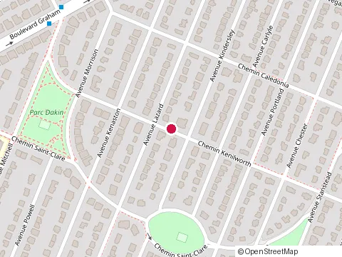 Location of Construction Garbarino Inc. at 1515 chemin Kenilworth, Mont-Royal