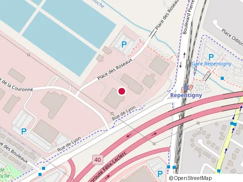 Location of Construction Garnier at 45 des Roseaux, Repentigny
