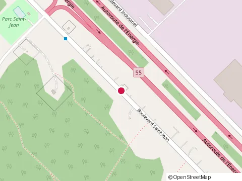 Location of Construction Gcl at 8575 Bd Saint-Jean, Trois-Rivières