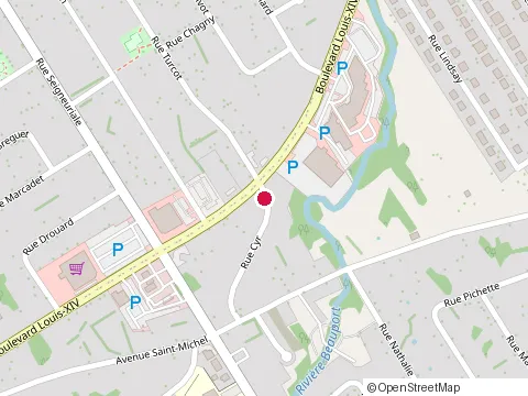 Location of Construction Geld Inc at 16 Rue Cyr, Québec