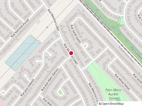 Location of Construction Genois at 1376 Rue Maurice-Cullen, Blainville