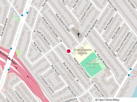 Location of Construction Georges Page Ltee at 765 Avenue Curé-Cloutier, Laval