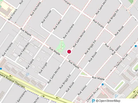 Location of Construction Gervais Blais Inc at 950 Rue Saint-Michel, Longueuil