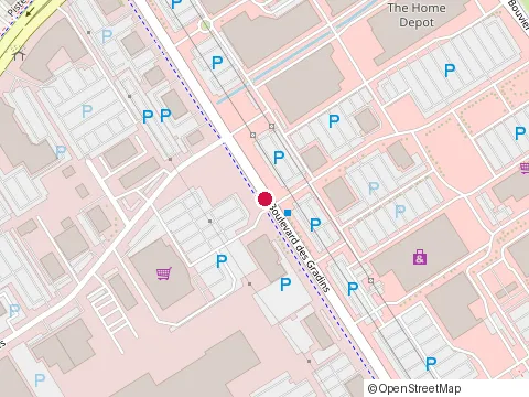 Location of Construction Gexco at 5755 Bd des Gradins, Québec