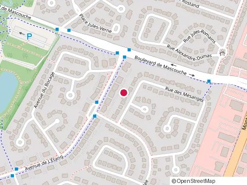 Location of Construction Gilbert Lavoie Enr at 767 Avenue de l Envolee, Mascouche