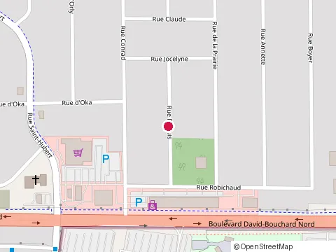 Location of Construction Gilles Choiniere at 74 Rue Jocelyne, Granby