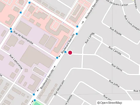 Location of Construction Gilles Chouinard at 15 Rue Denis, Repentigny
