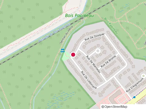 Location of Construction Gilles Poissant at 2865 Rue de Dosquet, Laval