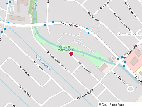 Location of Construction Gm Courtois at 695 Côte Richelieu, Trois-Rivières