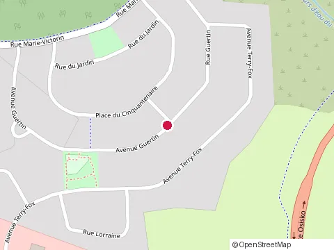 Location of Construction Guillaume Hamel Inc at 680 Avenue Guertin, Rouyn-Noranda