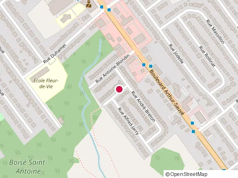Location of Construction H Moreau at 7380 Rue Alfred-Jarry, Laval