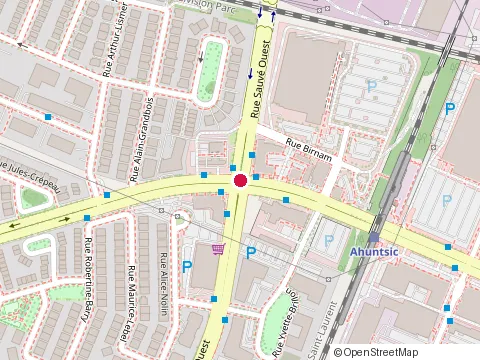 Location of Construction Halo - Entrepreneur Général at 9580 Bd de l'Acadie Suite 215, Montréal