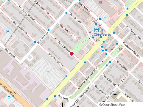 Location of Construction Hq at 1171 Rue Cardinal, Saint-Laurent