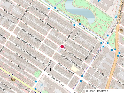 Location of Construction Innova Inc. at 3723 Rue Saint-Andre, Montréal