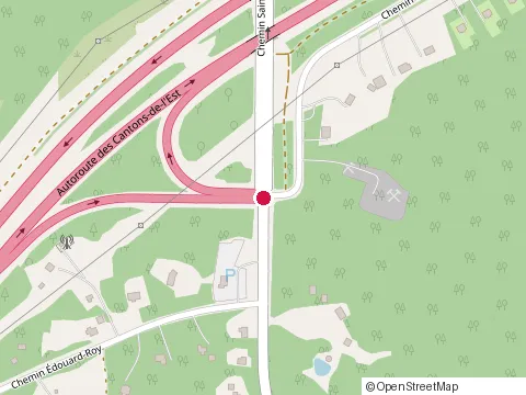 Location of Construction Ise at 534 Chemin Louis-Cayer, Sherbrooke