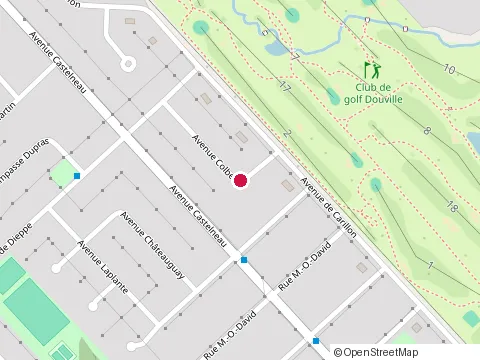 Location of Construction Isocele 9338-3321 Québec Inc at 1740 avenue Colbert, Saint-Hyacinthe