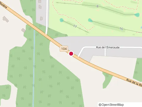 Location of Construction J & J Blackburn at 132 Rue de l'Emeraude, Cowansville
