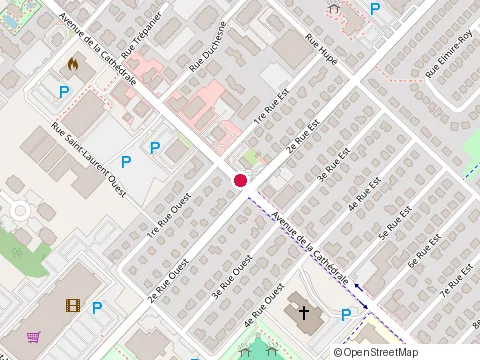 Location of Construction J Lepage Enr at 55 2E Rue E, Rimouski