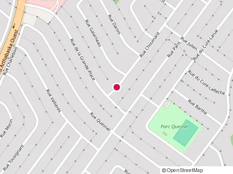 Location of Construction J Roger Verville at 70 Rue de la Grande Place, Victoriaville