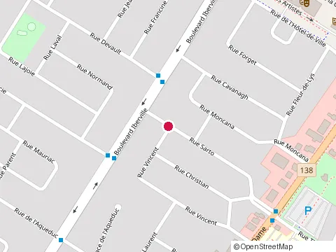 Location of Construction J. M. Carignan at 38 Rue Sarto, Repentigny