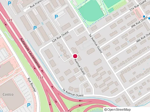 Location of Construction Jacques Dubois at 5040 6E Av O Qc, Québec