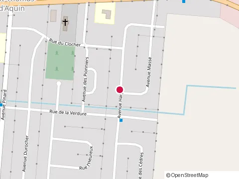 Location of Construction Jacques Fontaine Inc at 6665 Avenue Harpin, Saint-Hyacinthe