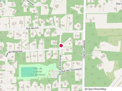 Location of Construction Jacques Nadeau at 977 Rue des Anemones, Sherbrooke