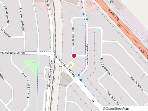 Location of Construction Jean-Guy Martin & Fils Inc at 87 boulevard de la Marine, Varennes