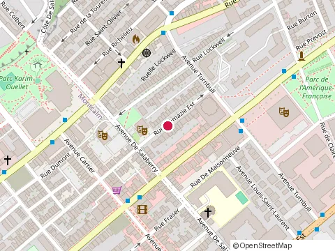 Location of Construction Jeanneau Inc at 15 Rue Cremazie O, Québec