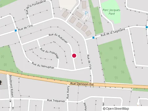 Location of Construction Jfd at 539 Rue du Rubanier, Granby