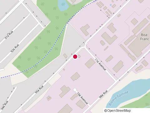 Location of Construction Jl Groleau at 9680 avenue 10E, Saint-Georges