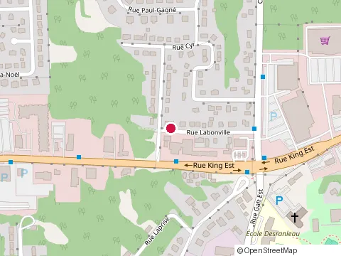 Location of Construction Jlp Inc. at 1557 Rue King E, Sherbrooke