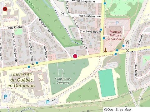 Location of Construction Jmg1989 Inc. at 108 Bd Saint-Raymond #260, Gatineau