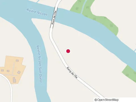 Location of Construction Jp Desrosiers at 370 Rue ?Douard-Lair, Nicolet