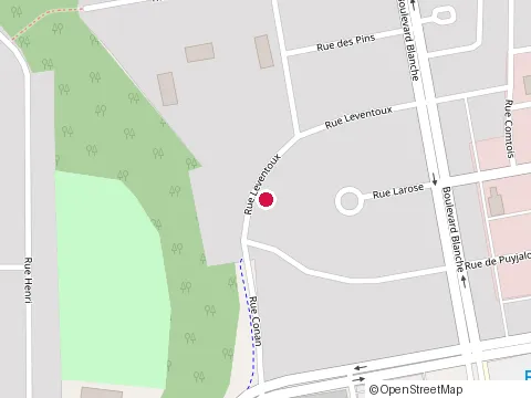 Location of Construction Jr at 1156 Rue Leventoux, Baie-Comeau