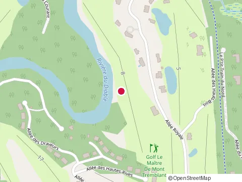 Location of Construction K Laporte at 414 boulevard du Docteur-Gervais, Mont-Tremblant