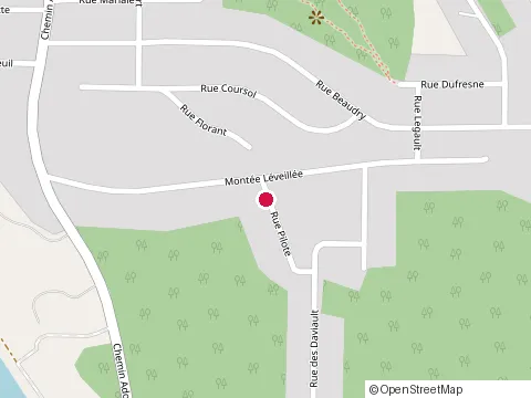 Location of Construction K Piche at 95 Rue Pilote, Mont-Laurier