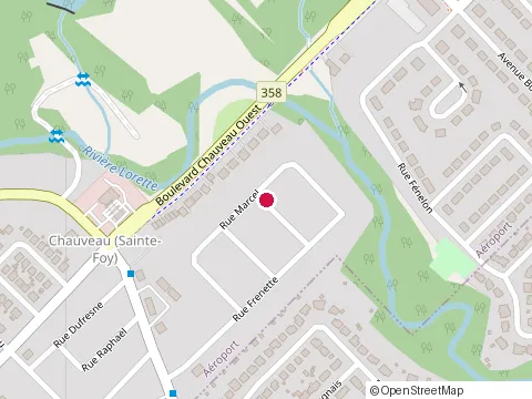 Location of Construction Kapitan Inc. - Entrepreneur Général l'Ancienne-Lorette at 1229 Francis-Jammes Rue, Québec