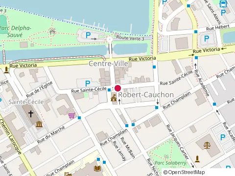 Location of Construction Kevin Bissonnette at 61 Rue Sainte-Cécile, Salaberry-de-Valleyfield