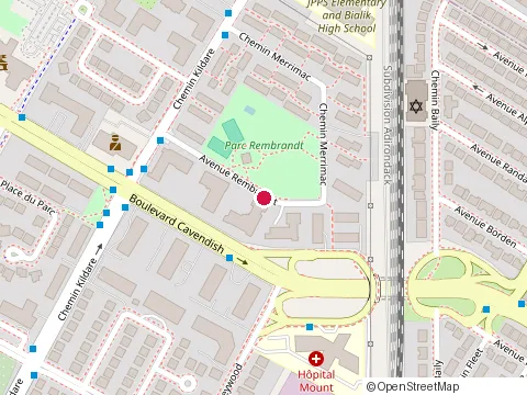 Location of Construction Kgm at 5790 Avenue Rembrandt, Côte Saint-Luc
