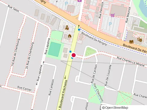Location of Construction Lanaco at 1445 Rue Charles-le Moyne, Chambly