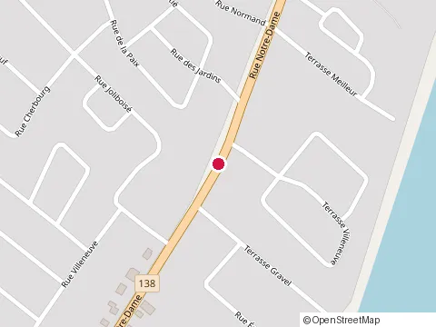 Location of Construction Leica Inc. at 1726 Rue Notre-Dame, Lavaltrie