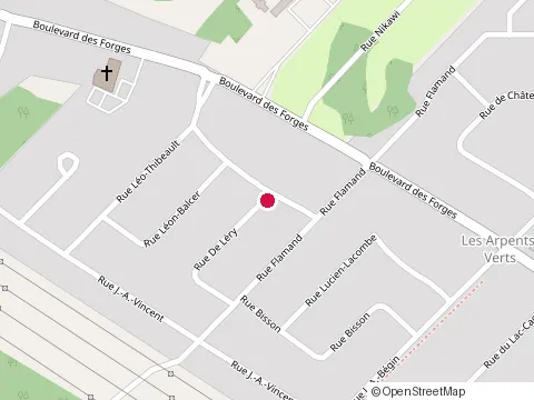 Location of Construction les Deux Rives Inc at 1694 Rue de Léry, Trois-Rivières